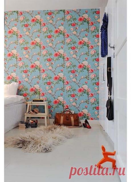 Остатки обоев: 10 идей и 30 примеров их использования / Я - суперпупер
