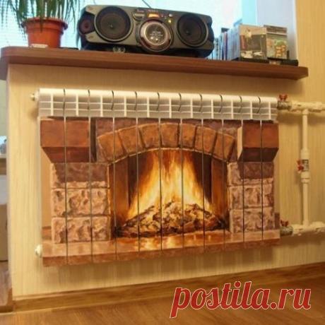 Декорирование радиаторов отопления