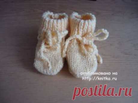 Вязание пинеток спицами. Более 23 схем вязания пинеток на Knitka.ru - вязание спицами.