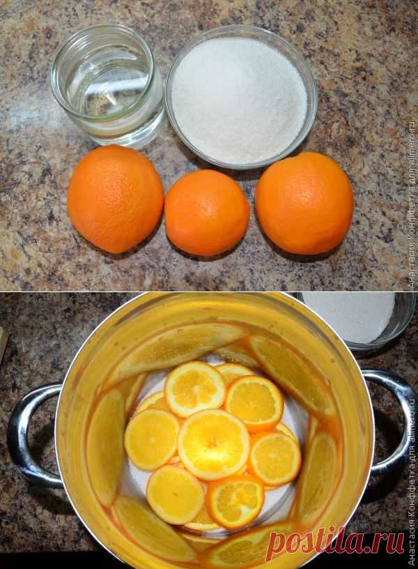 Карамелизированные апельсины