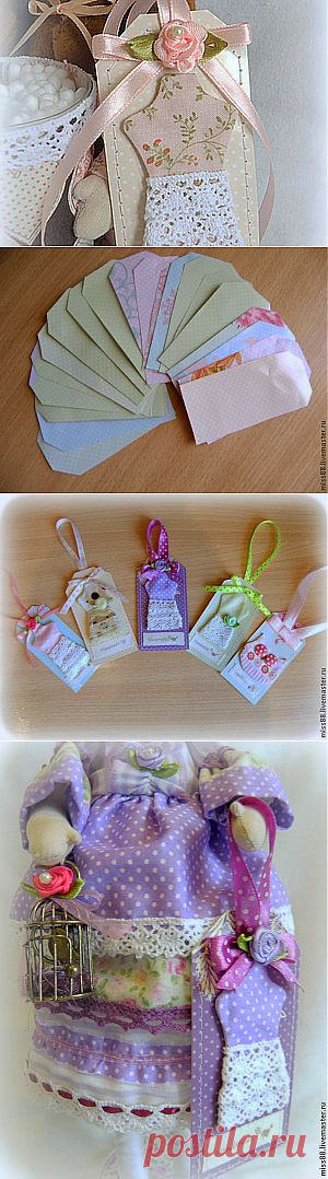 Идея оформления бирочки для изделия ручной работы - Ярмарка Мастеров - ручная работа, handmade