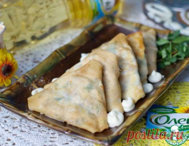 Блинчики с курицей в соусе бешамель – кулинарный рецепт