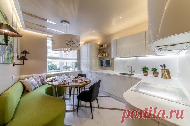 Дизайн кухни 13 метров