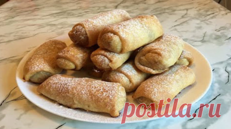 Постные пирожки с яблоками