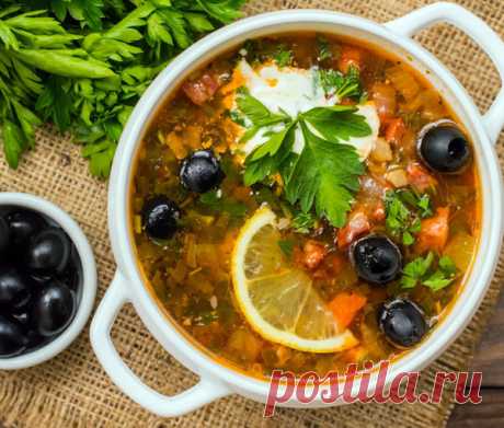 Вкусная мясная солянка, рецепт на зимние русские холода! | GEO, Мой Крым - Моя Россия | Яндекс Дзен