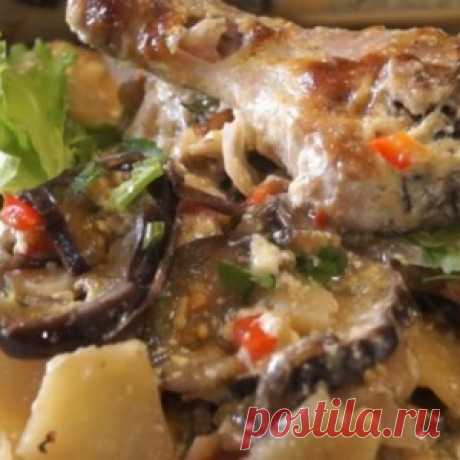 Баклажанная запеканка с сыром и помидорами - МирТесен