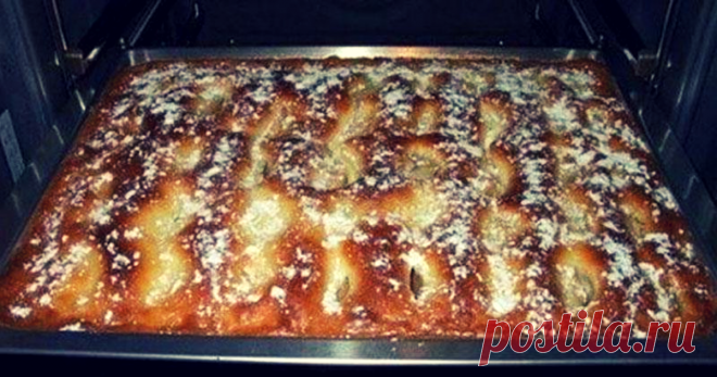 Пирог с яблоками, как пирожное - appetitno.net