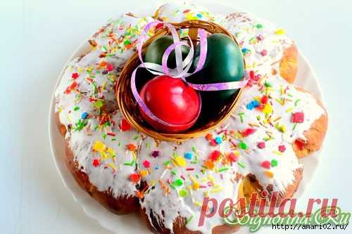 Очень вкусный пасхальный пирог