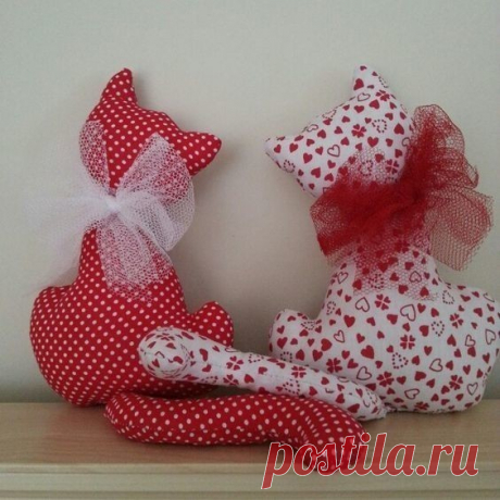 Котики + выкройка.