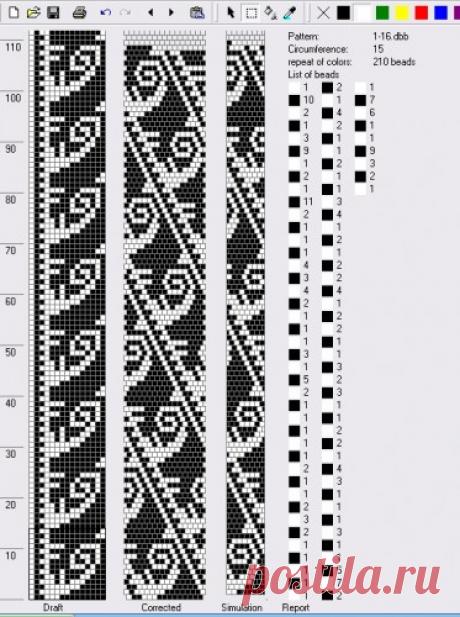 геометрия : Формат jpg : Схемы для вязаных жгутов : Файлы : jbead