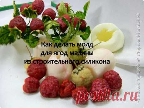 Молд для ягоды малины из строительного силикона | Страна Мастеров