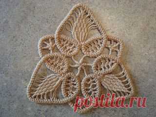 Технология румынского кружева Thread Head: Romanian Point Lace Tutorial