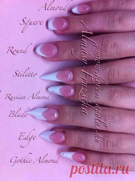 Nail shapes