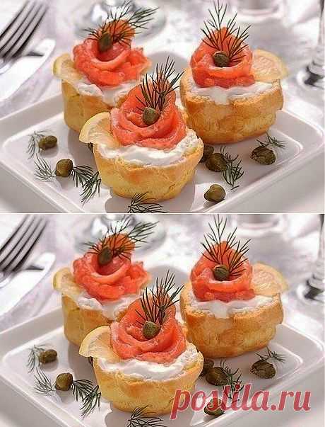 Закусочные профитроли..