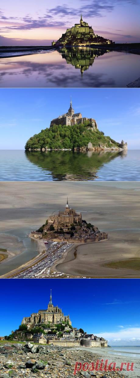 Полная чудес Гора Святого Михаила, остров-скала Мон -Сен - Мишель