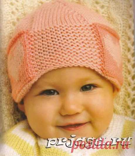 Как связать шапочку спицами