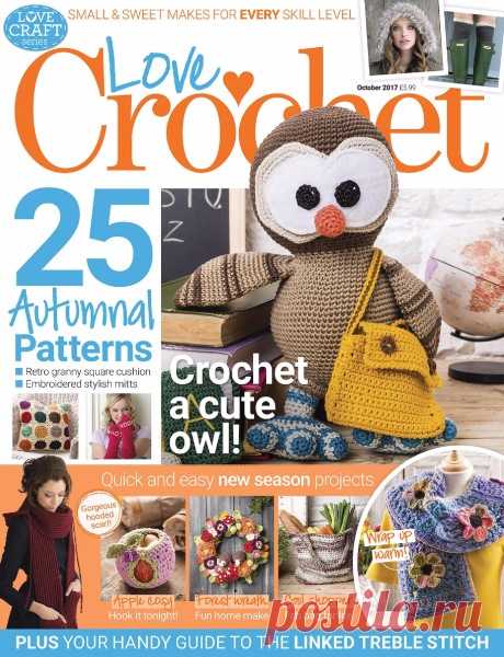 (+2) Love Crochet — October 2017 (вязание крючком)