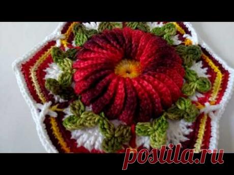 Hexágono encantado em crochê com Maria José.