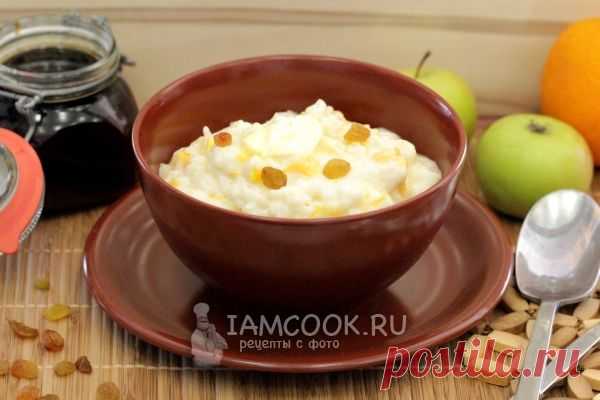 Рисовая каша с тыквой в мультиварке