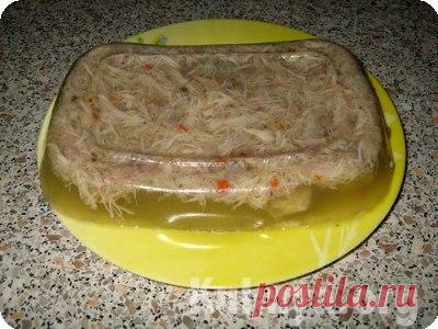 Холодец из куриных лапок - рецепт | Отварная птица | Новогодние рецепты 2015