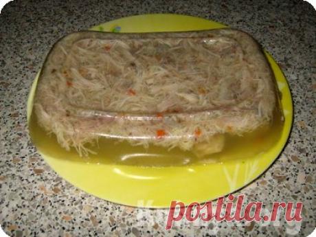 Холодец из куриных лапок - рецепт | Отварная птица | Новогодние рецепты 2015