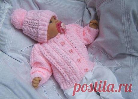 Красивый узор для детского комплекта