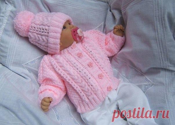 Красивый узор для детского комплекта