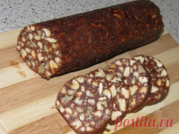 ШОКОЛАДНАЯ КОЛБАСКА • Сияние Жизни