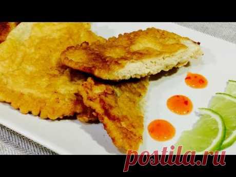 Сочная и мягкая куриная грудка в кляре. Как приготовить куриную грудку. Блюда из курицы.
