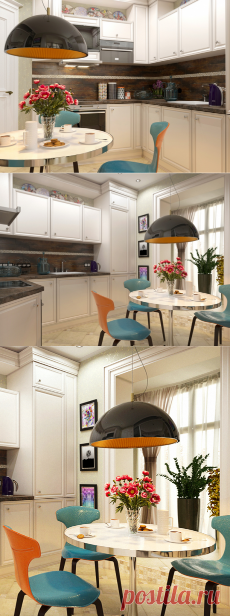 Неоклассика с артистическим налётом на 33 м2 от Studio FD - Дизайн интерьеров | Идеи вашего дома | Lodgers