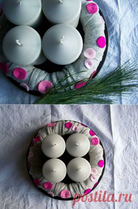 Maedchenwahn: DIY Last Minute Adventskranz