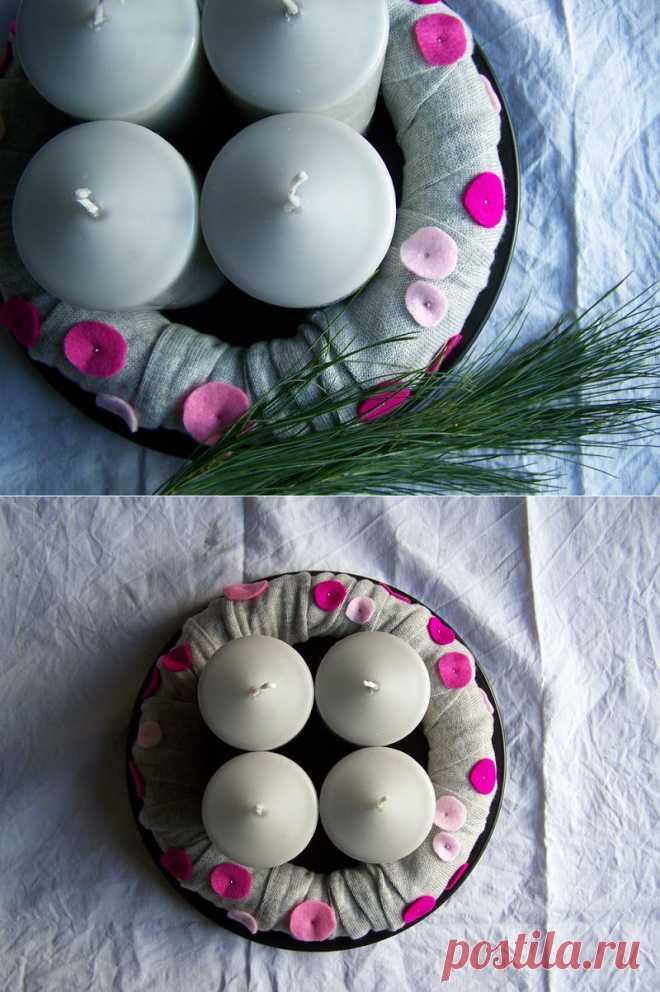 Maedchenwahn: DIY Last Minute Adventskranz