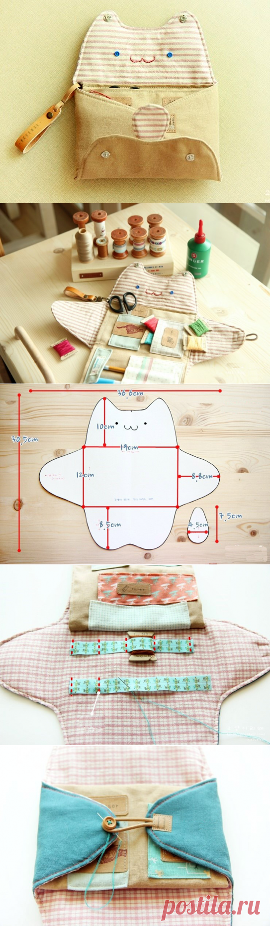 Sewing Organizer Bag Tutorial ~ DIY Tutorial Ideas!