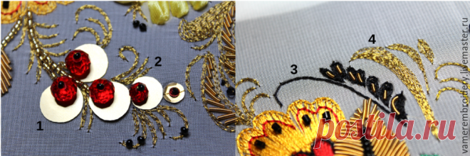 Вышиваем «Хохлому» в разных техниках – мастер-класс для начинающих и профессионалов