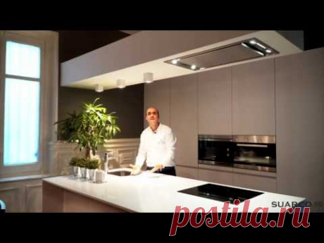 Una cocina  moderna blanca con isla !!! ESPECTACULAR !!!