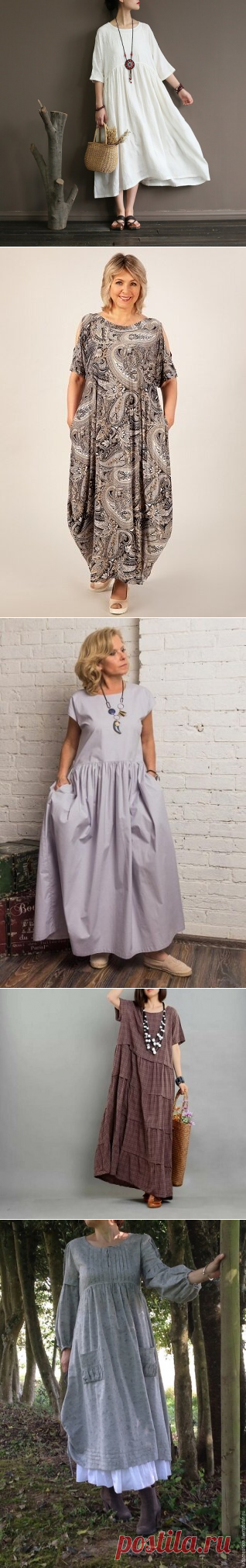 Платья. Бохо. Выкройки. Вы сможете сшить себе любое платье