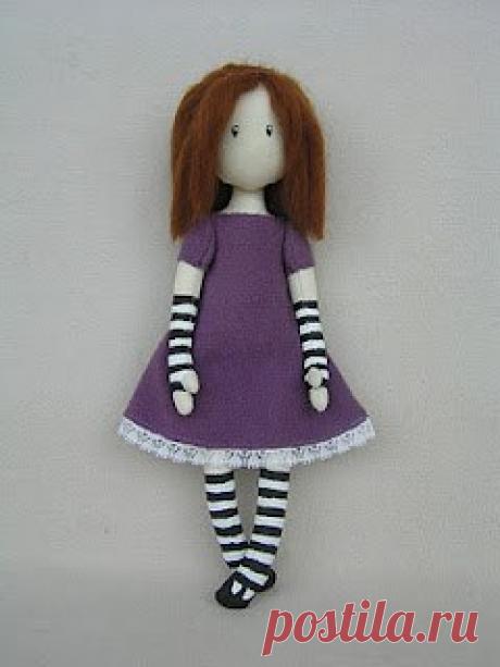 Кукла по мотивам Сюзанны Вулкотт