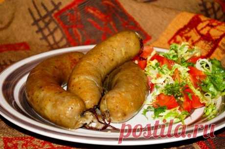 Картофельная колбаса