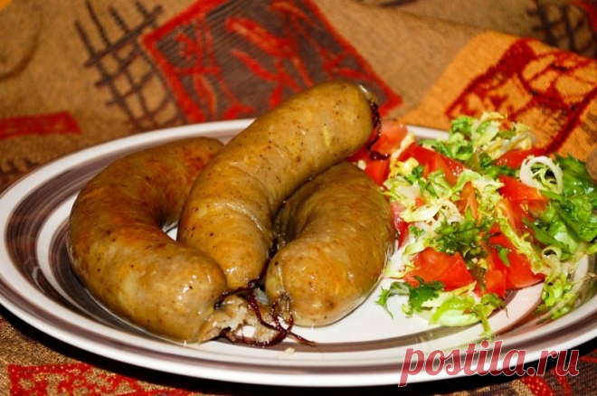 Картофельная колбаса