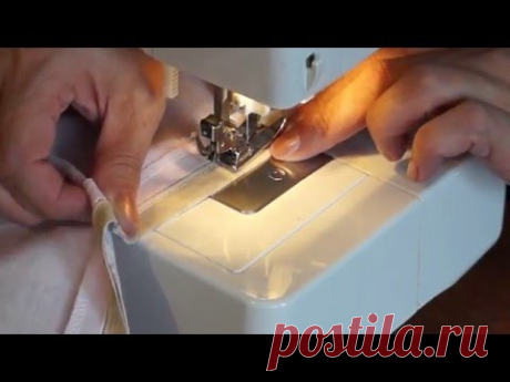 Карман на молнии в шве вашего изделия