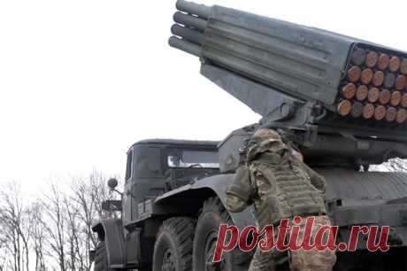 «Грады» ВС РФ уничтожили командный пункт ВСУ в Часовом Яре. Расчёт ликвидировал до взвода резервов украинских военных.