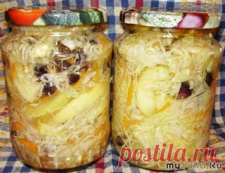 Маринованная капуста &quot;Провансаль&quot;