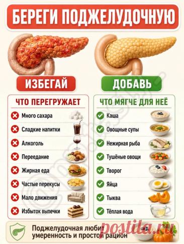 Береги поджелудочную