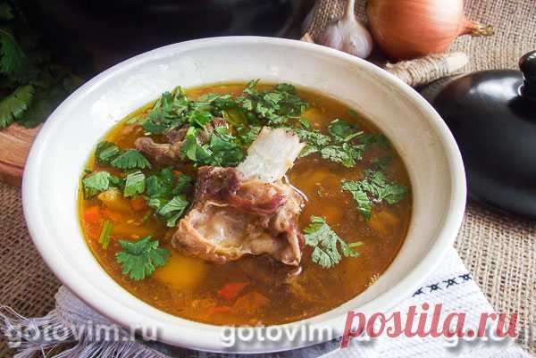 Шурпа с молодой бараниной. Рецепт с фото - Домашние рецепты приготовления вкусных блюд
