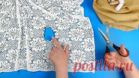 Sewing Ideas | СОБИРАЮ У ЗНАКОМЫХ РВАНЫЕ ЗАНАВЕСКИ ЧТОБЫ ПЕРЕДЕЛАТЬ! ПОТРЯСАЮЩАЯ ПЕРЕРАБОТКА ТЮЛЯ!