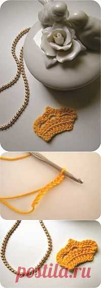 Tutorial: coroa de crochê » BananaCraft