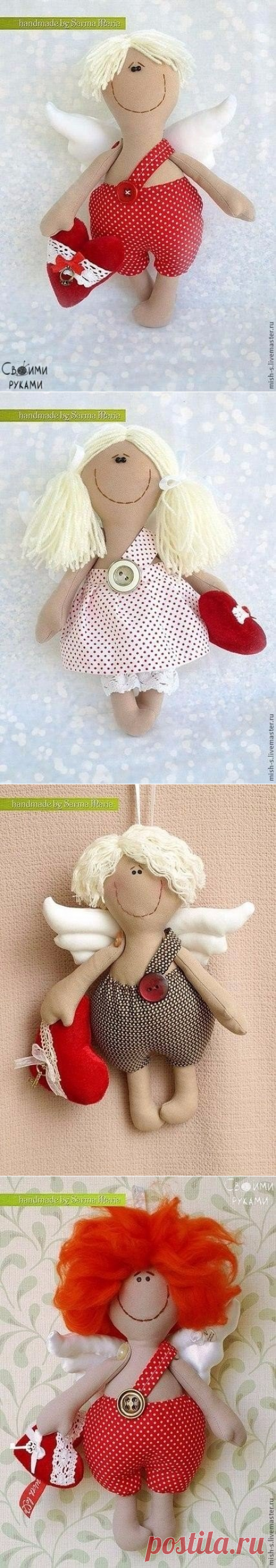 Озорные валентинчики :) Мастер-класс.