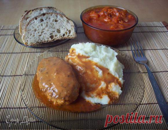 Голубчики-ленивчики. Ингредиенты: соль, мясной фарш, капуста белокочанная | Официальный сайт кулинарных рецептов Юлии Высоцкой