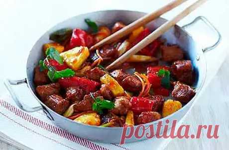 Готовим свинину в кисло-сладком соусе дома