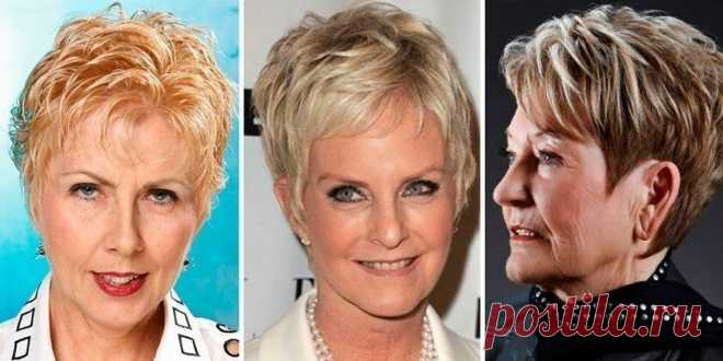 Модные стрижки для пожилых женщин | IRC | Яндекс Дзен